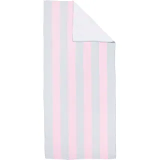 done.® Hamamtuch »California« Stranddtuch mit auffälligen,farbigen Sreifen, pink