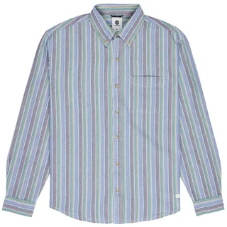Element Langarmhemd Oxford Multicolor M