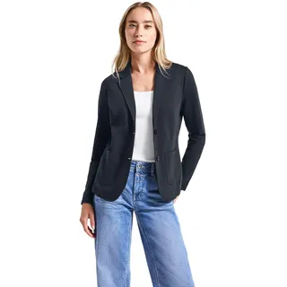 STREET ONE Damen 2116815 Basic Blazer, Deepwater Blue, 40