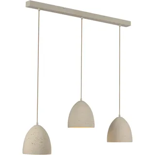 Schöner Wohnen TRAVENTA 1-flg. Ø 21 cm oval travertinoptik