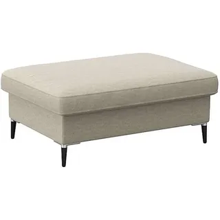flexlux Pouf Fiore Kaltschaum 97 x 34 x 66 cm Weiß