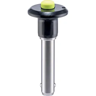 Klemmsperrbolzen, mit Pilzgriff | d1=16 mm / l1=90 mm/Rostfreier Stahl 1.4542, ausscheidungsgehärtet | 22420.0110