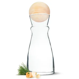 Zirbenkugel (7cm) + Wasserkaraffe Nimbus (0,5 Liter)