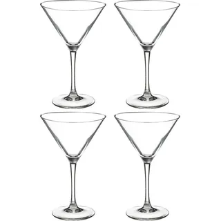 Secret de Gourmet Cocktailglaser/Martiniglaser - 4x - 210 ml - Transparent