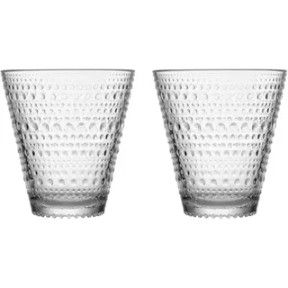 Iittala 1018763 Kastehelmi 2-er Set Trinkgläser 30 cl, klar, Glas