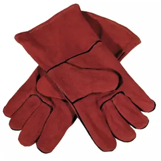 GYS Multifunktionale Handschuhe Leder Rot - Rot