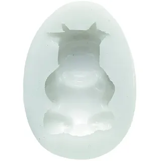 Silikomart | Silikonform für Zuckermasse COW, Form für Tortendekorationen, Prinz-Thema, Maße 8 x 7 x 2 mm,