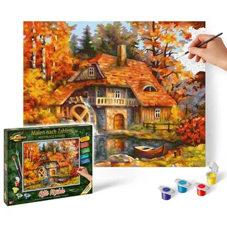 Simba Malen nach Zahlen Alte Mühle 1 St. bunt