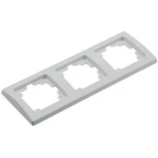 ChiliTec DELPHI 3-fach Rahmen weiß