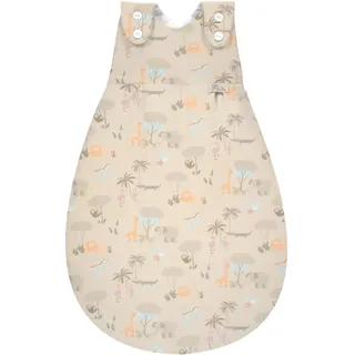 Alvi Baby-Mäxchen Außensack Baumwolle Baby Schlafsack, 2.5 TOG, für Sommer und Winter, Ganzjahresschlafsack aus Baumwolle für Kleinkinder
