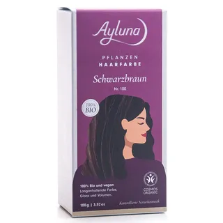 Ayluna Pflanzenhaarfarbe 100 schwarzbraun 100 g