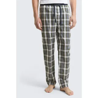 Tom Tailor Pyjamahose »Dakota« Bindeband, Seitentaschen, locker, bequem, atmungsaktiv, grün