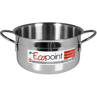 Kasserolle Home Edelstahl Ecopoint 2 Griffe CM 30