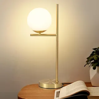 ZMH Tischlampe Gold