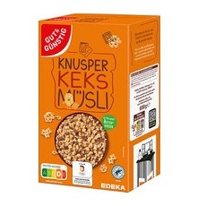 GUT&GÜNSTIG Knusper Schoko & Keks Müsli 600,0 g