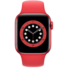 Bild Watch Series 6 GPS + Cellular 40 mm Aluminiumgehäuse (product)red, Sportarmband (product)red