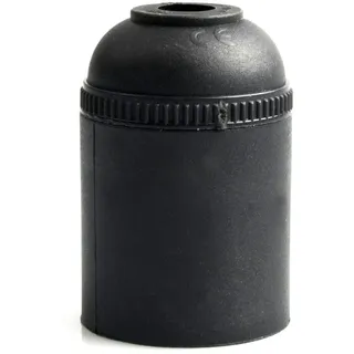 4A.E-27 schlichte schwarze Lampenfassung, ideal für jeden Raum. Das elegante und moderne Design passt zu Ihrem Stil und bringt Beleuchtung und einen modernen Touch in Ihr Zuhause.