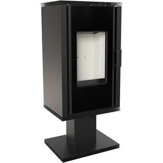 Kratki Kaminofen | Koza Enyo Flat 03 | Standfuß | Korpus drehbar | 6 kW