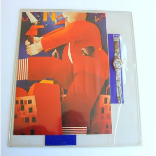 SWATCH SPECIAL 1993 - GP105PACK2 - Fasching Plexi Display - Neu