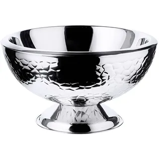 Edzard Sektkühler Capri Edelstahl hochglanzpoliert, außen gemustert