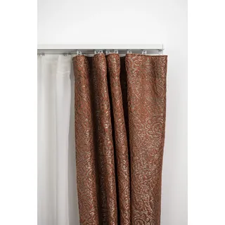 GARESA »102« 2 läufig-läufig Wunschmaßlänge Innenlaufprofil, schlicht, Deckenmontage, Aluminium, verlängerbar,