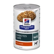 Hill's Prescription Diet w/d mit Huhn 12x370 g