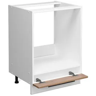 Vicco Herdumbauschrank Fame-Line 60 x 82 x 51,6 cm Weiß