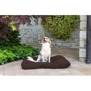 Sogni e capricci Gepolstert Kissen für Hund und Katz, Braun,77X60CM, Polyester,
