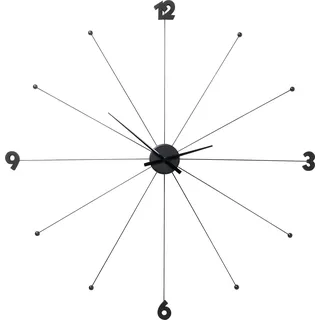 Kare Wanduhr Like Umbrella 100 cm 1001 schwarz