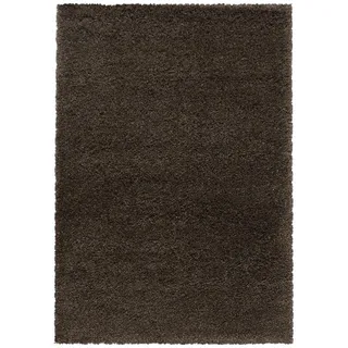 Fluffy 3500 Hochflorteppich 160 x 230 cm braun