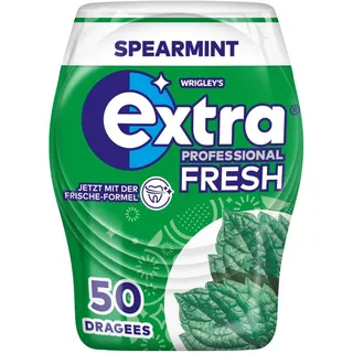 Extra® Professional Fresh SPEARMINT Kaugummis 50 Dragees,