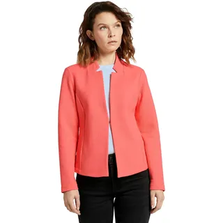 TOM TAILOR Damen Strukturierter Blazer, 26200 - Strong Peach Tone, XL