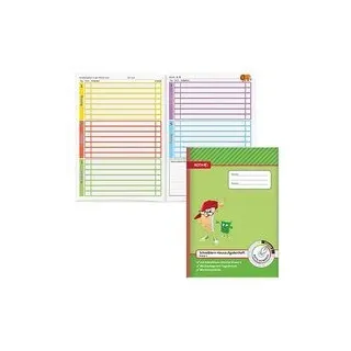 ROTH Hausaufgabenheft Kompass 2. Klasse liniert DIN A4 ohne Rand, 48 Blatt, 1 St.