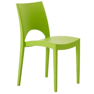 Stapelstuhl Aus Polypropylen Farbig Grand Soleil Paris Garten Outdoor - Grün