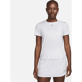 Nike One Classic Dri-FIT Kurzarm-Oberteil Damen White/Black L