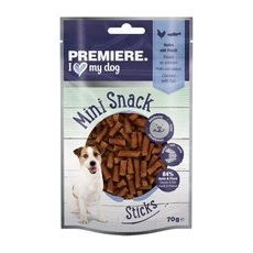 PREMIERE Mini Sticks Huhn & Fisch 6x70g