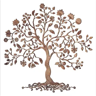 AG Design Baum des Lebens Küche, Wohnzimmer, Büro, Schlafzimmer Wandstickers, Wandtattoo, Decals von AG Design 30 x 30 cm | SSA 3892