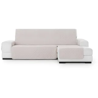 Eysa Bianco Rutschfester chaiselongue Mini rechts frontalsicht, Farbe 01