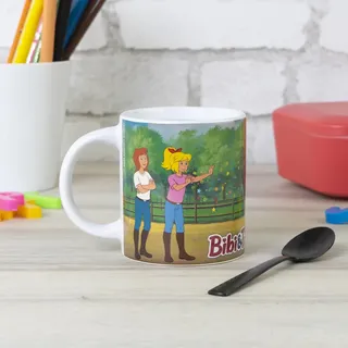 Gedalabels Farbwechseltasse Bibi und Tina 0,25 l Schwarz