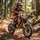 Elektro Crossbike Gepard orange (500 Watt)