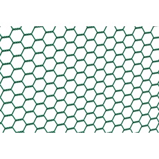 Bild von Sechseckgeflecht 1,0 x 10 m grün