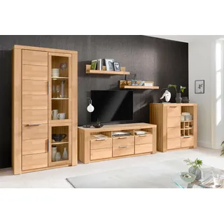 Home Affaire Wohnwand »Zara«, (Set, 5 St.), teilmassives Holz,