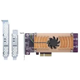 QNAP Qm2-2s- Sata Ssd Pci-e-erweiterungskarte 220a - Orange