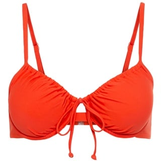 lscn by lascana Bügel-Bikini-Top Damen orangerot Gr.46 Cup D