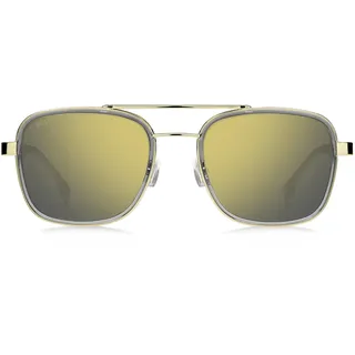 HUGO BOSS BOSS 1486/S 2F7 GOLD GREY 54/21/145 Herren Sonnenbrillen