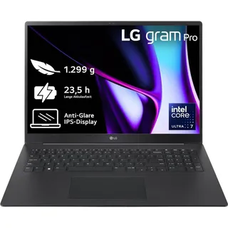 gram Pro 17 2024 Intel Core Ultra 7 155H 16 GB RAM 1 TB SSD Intel Arc Graphics Win11 Home