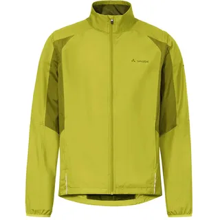 VAUDE Herren Dundee Classic Zip-Off Windjacke - Übergangsjacke mit abnehmbaren Ärmeln, 80% winddicht, atmungsaktiv, wasserabweisend,light leaf, S