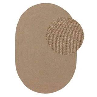 benuta nest In- & Outdoor-Teppich Nandi Beige 120x170 cm - Teppich für Balkon, Terrasse & Garten