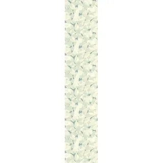 Ambiance Sticker Vliestapete, vorgeklebt, Rolle, skandinavische Blätter, dekorativ, 1 Rolle mit 300 x 60 cm (H x B)