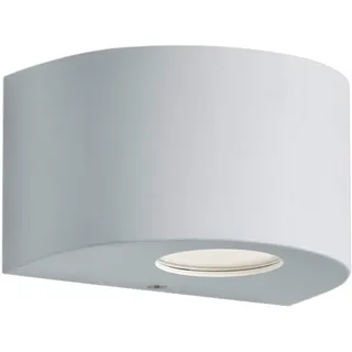 Trio Reality Leuchten LED Außen-Wandleuchte Rosario weiß matt Up- & Downlight